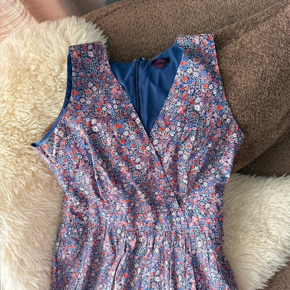 J.Crew Liberty Kayoko Floral Midi Dress